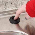 2nd image of Kitchen Sink Top Mount Air Switch for Garbage Disposals in Matte Black