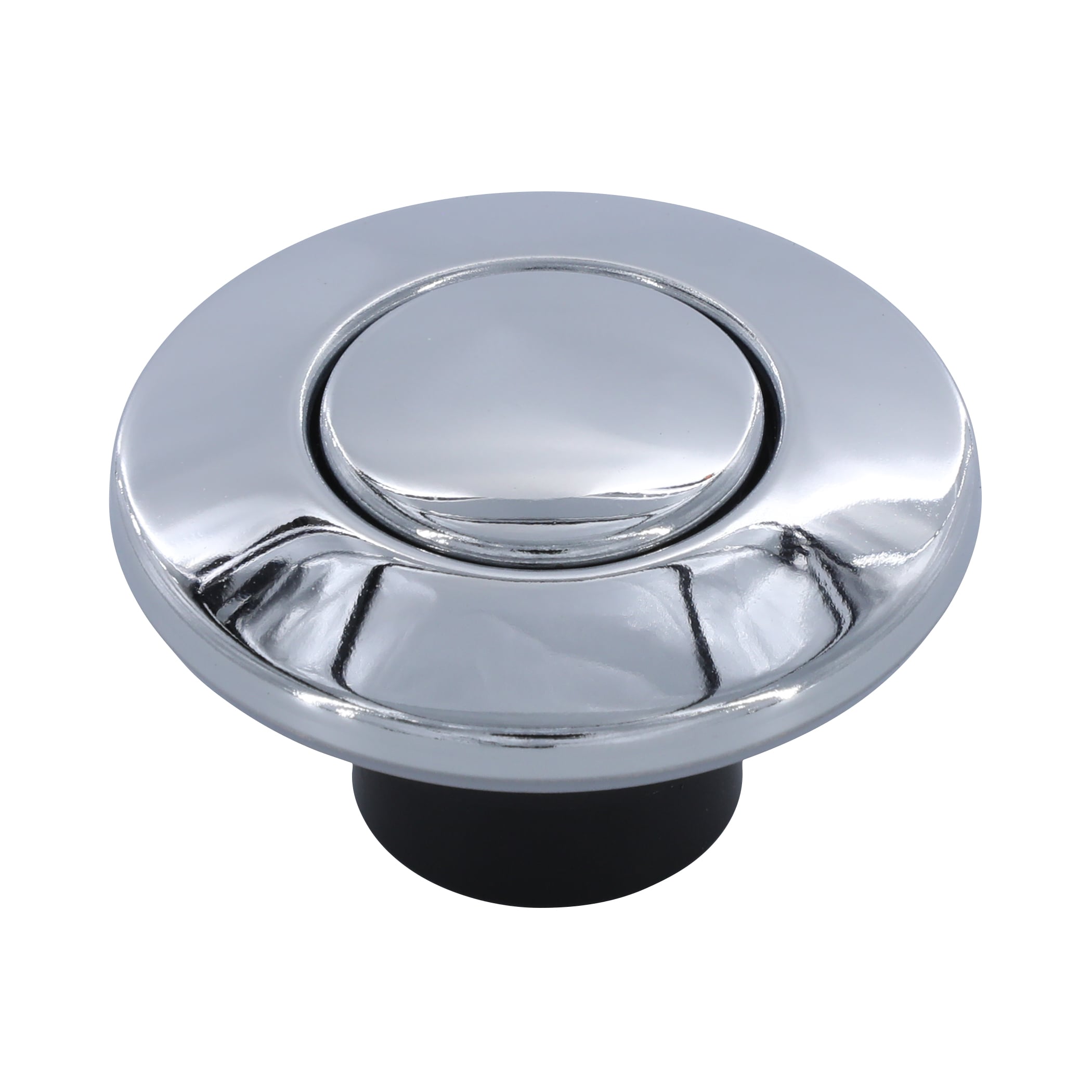 Kitchen Sink Top Mount Air Switch for Garbage Disposals Replacement Button in Chrome