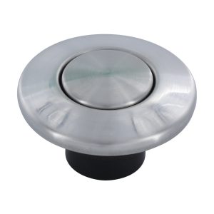 Kitchen Sink Top Mount Air Switch for Garbage Disposals Replacement Button in Stainless Steel