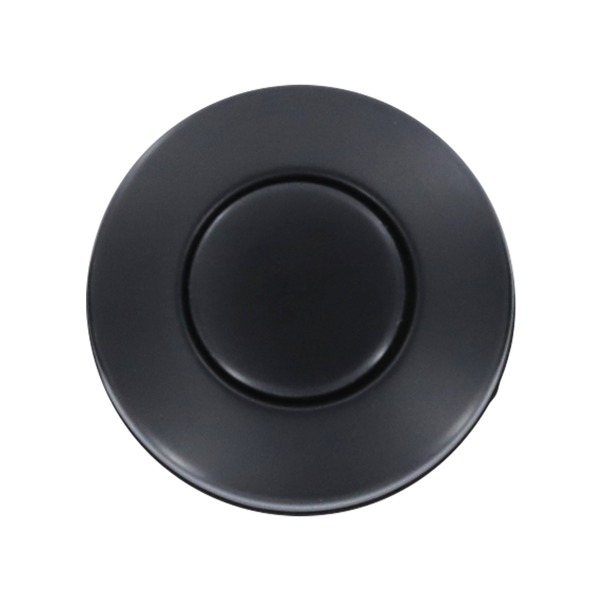 Kitchen Sink Top Mount Air Switch for Garbage Disposals Replacement Button in Matte Black