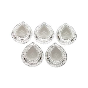 Tub & Shower Handles for Moen in Clear Acrylic (5-Pack)