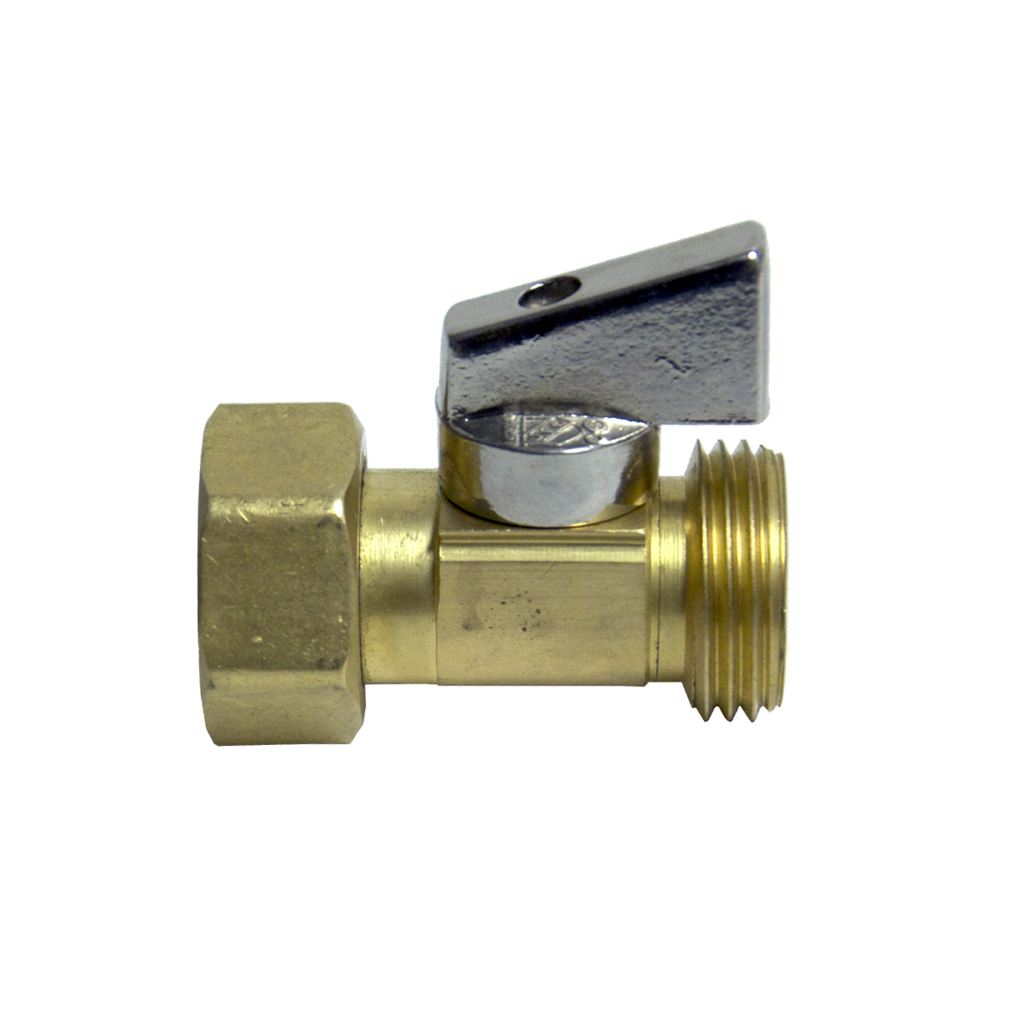 3/4 in. GHTM x 3/4 in. GHTF Swivel 90 Degree Ball Valve