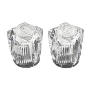 Large Faucet Handles in Clear Acrylic Large Faucet Handles in Clear Acrylic