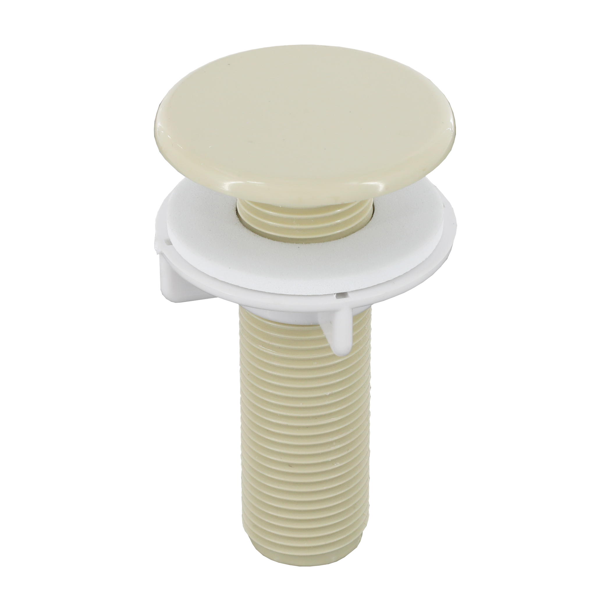 Faucet Hole Cover in Almond