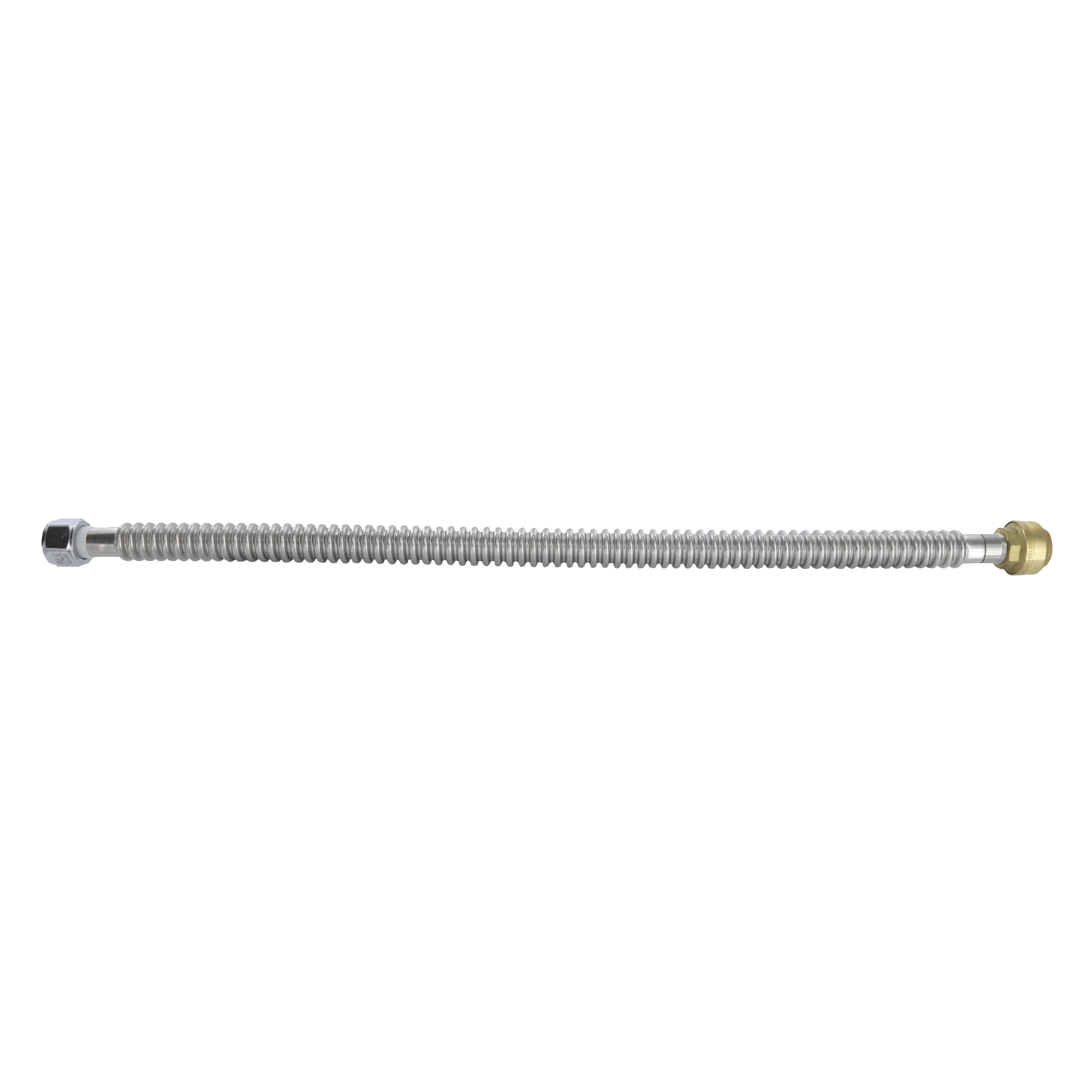 3/4 in. Push to Connect x 3/4 in. FIP x 24 in. Stainless Steel Corrugated Water Heater Connector
