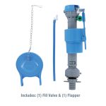 4th image of Universal Water-Saving Toilet Repair Kit for 3-inch Flush Valve Toilets