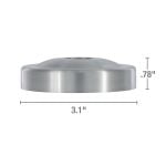 5th image of Shower Arm Bracket Stabilizer in Brushed Nickel