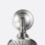 2nd image of Shower Arm Bracket Stabilizer in Brushed Nickel