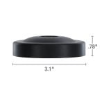 5th image of Shower Arm Bracket Stabilizer in Matte Black