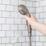 8th image of Multi-Function Massage Handheld Showerhead with Hose in Brushed Nickel