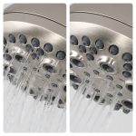 10th image of Multi-Function Massage Handheld Showerhead with Hose in Brushed Nickel