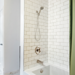 6th image of Multi-Function Massage Handheld Showerhead with Hose in Brushed Nickel