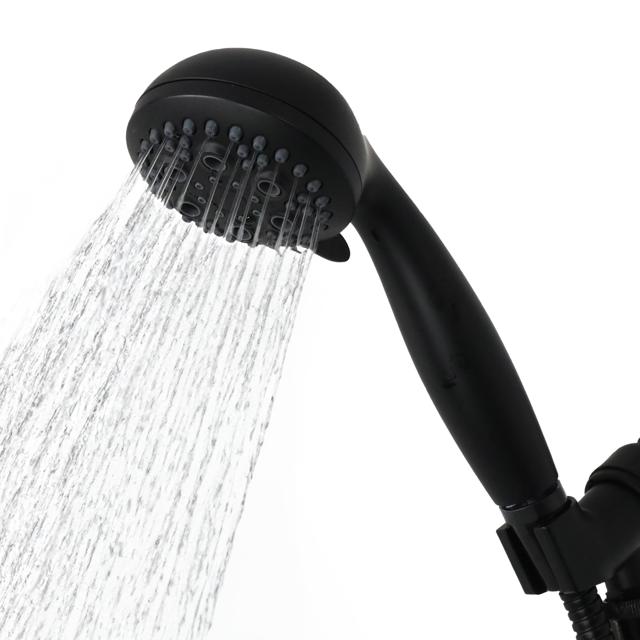 1st image of Multi-Function Massage Handheld Showerhead with Hose in Matte Black 1st image of Multi-Function Massage Handheld Showerhead with Hose in Matte Black