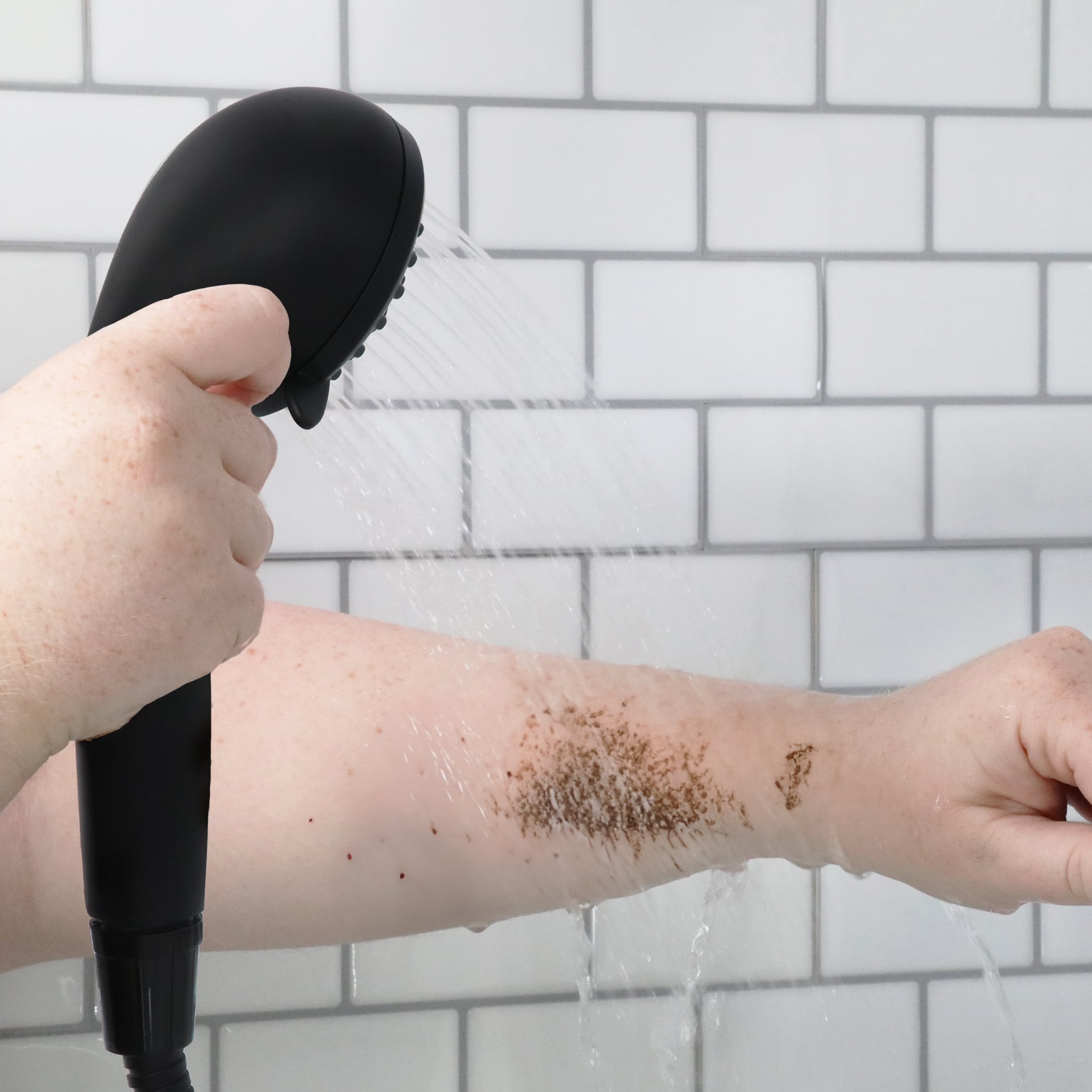 8th image of Multi-Function Massage Handheld Showerhead with Hose in Matte Black 8th image of Multi-Function Massage Handheld Showerhead with Hose in Matte Black