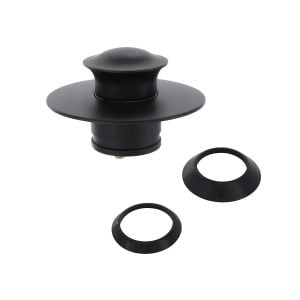 EZ Drain Cover in Matte Black