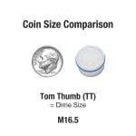 4th image of Water Saving 1.2 GPM M16.5×1 Hidden Faucet Aerator Insert (2 Pack)