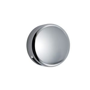 No Hole Bathtub Drain Overflow Plate in Chrome