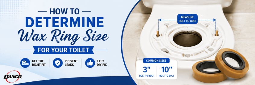 How to Determine the Right Wax Ring Size for Your Toilet How to Determine the Right Wax Ring Size for Your Toilet