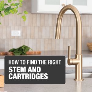 How to Find the Right Shower Stem or Cartridge